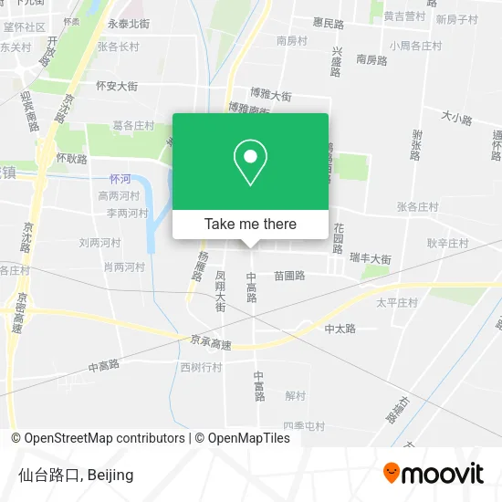 仙台路口 map
