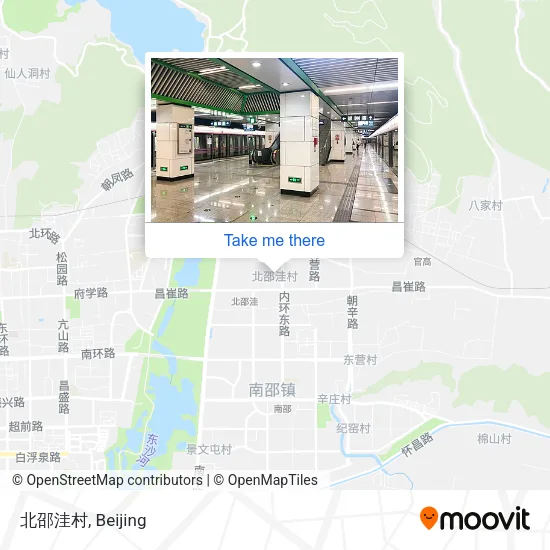 北邵洼村 map