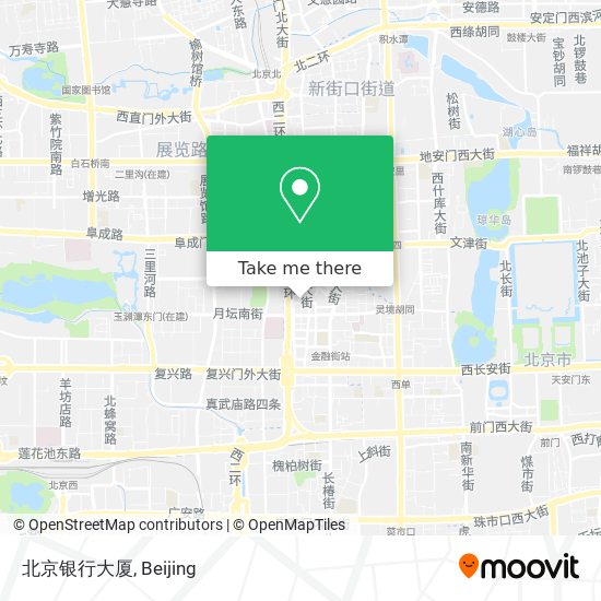 北京银行大厦 map