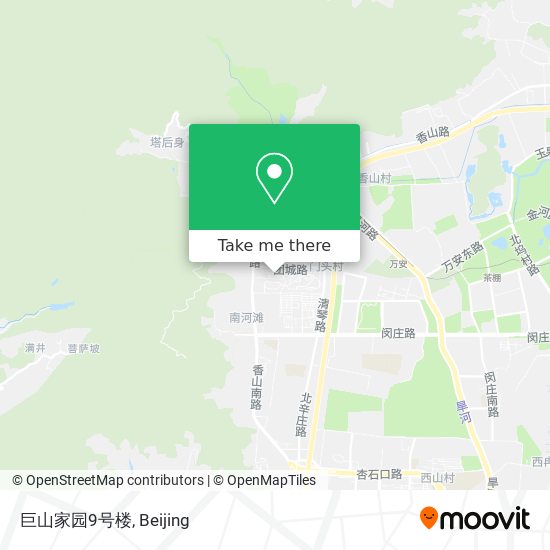 巨山家园9号楼 map