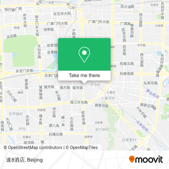 速8酒店 map