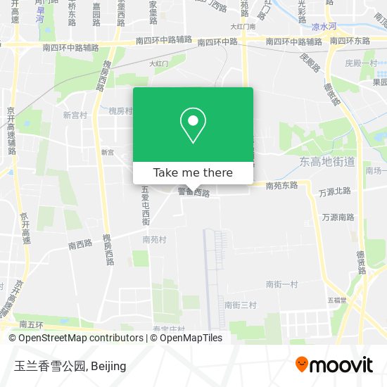 玉兰香雪公园 map