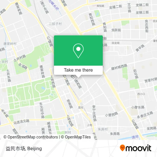 益民市场 map
