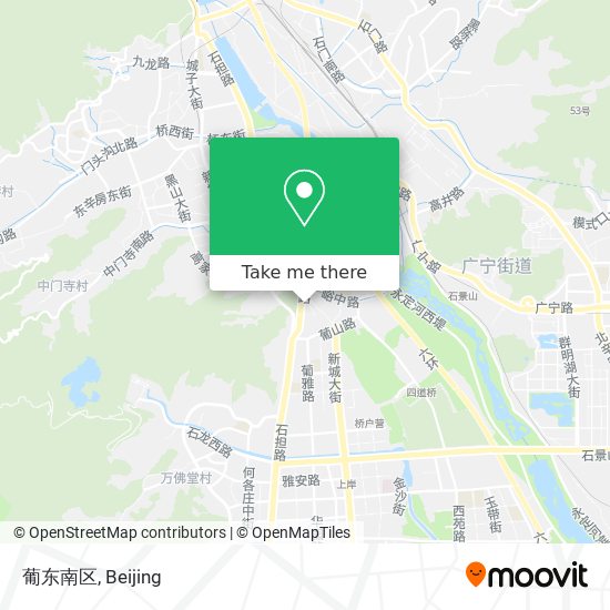 葡东南区 map
