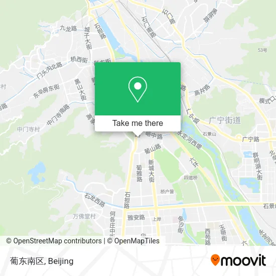 葡东南区 map