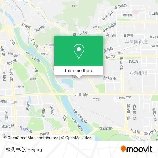 检测中心 map
