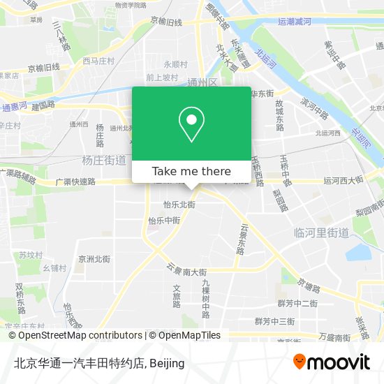 北京华通一汽丰田特约店 map