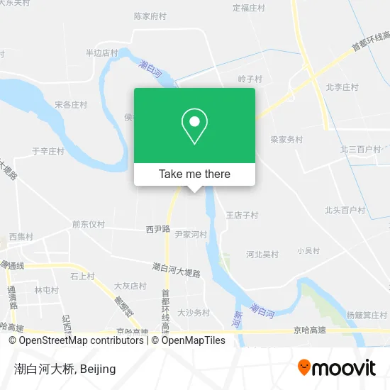 潮白河大桥 map