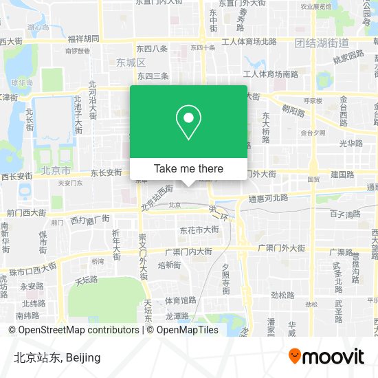 北京站东 map