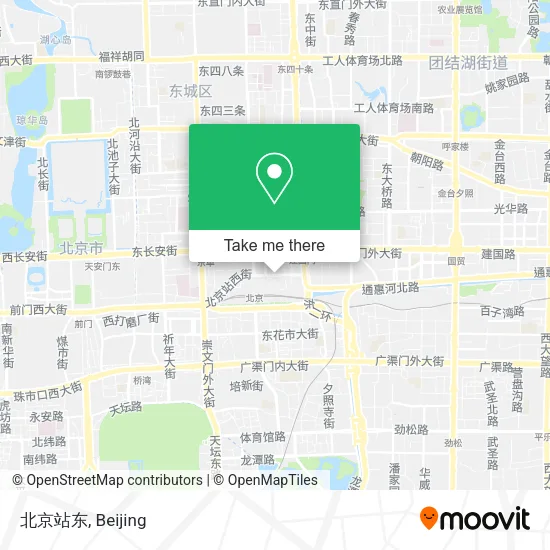 北京站东 map