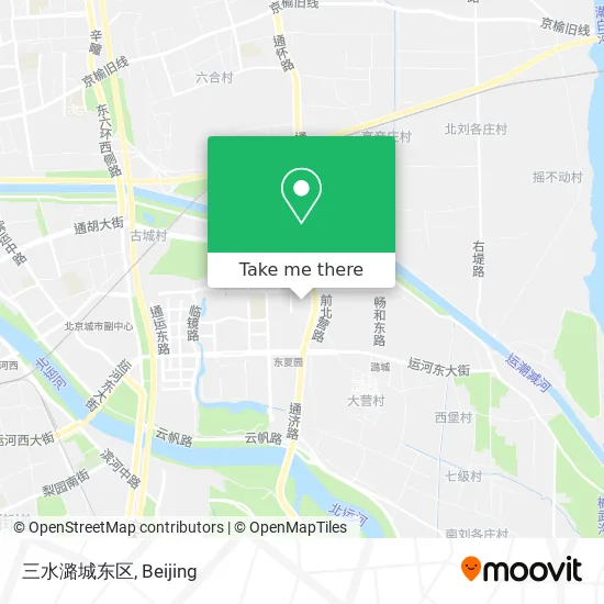 三水潞城东区 map