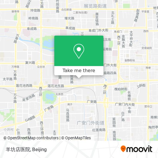羊坊店医院 map