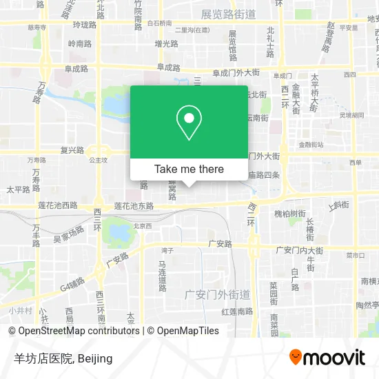 羊坊店医院 map