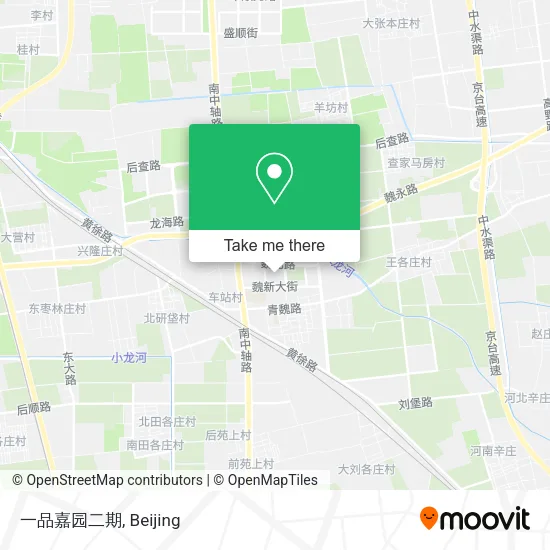 一品嘉园二期 map