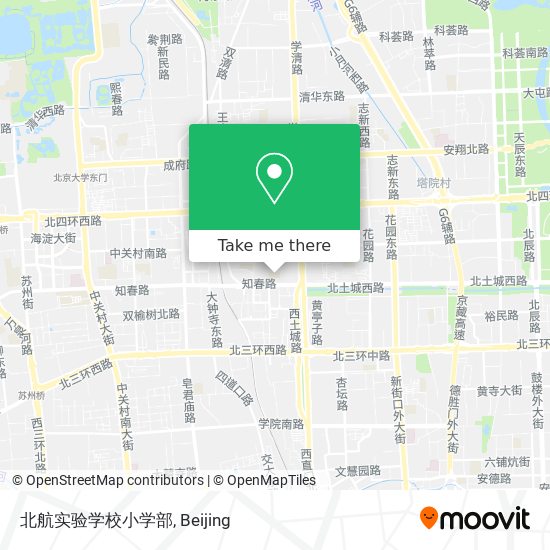 北航实验学校小学部 map