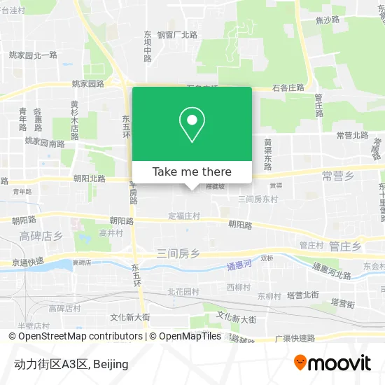 动力街区A3区 map