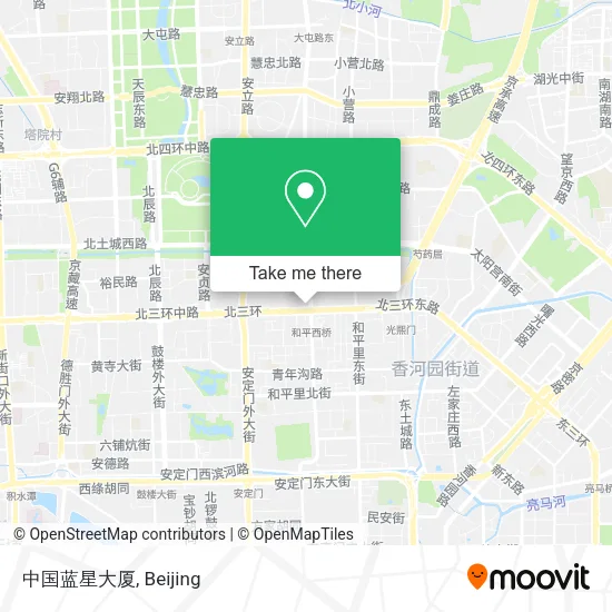 中国蓝星大厦 map