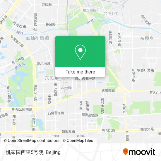 姚家园西里5号院 map