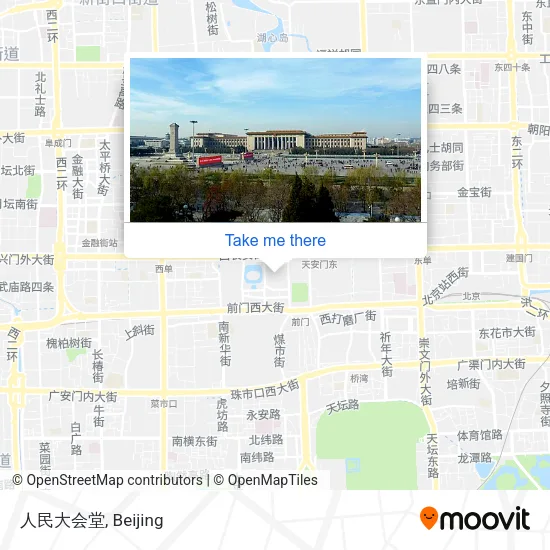 人民大会堂 map