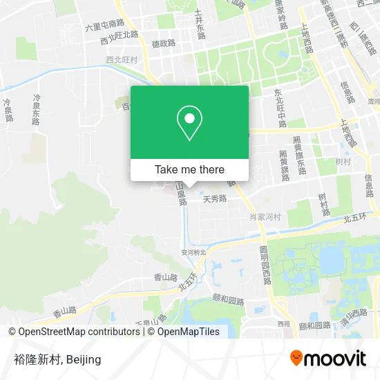 裕隆新村 map