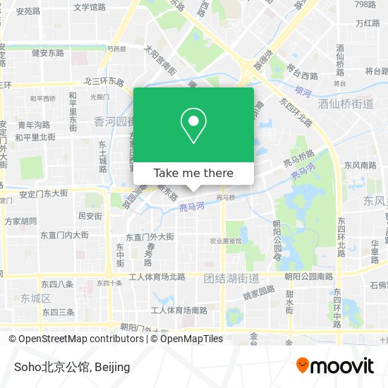 Soho北京公馆 map