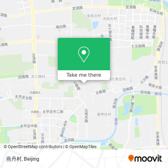 燕丹村 map