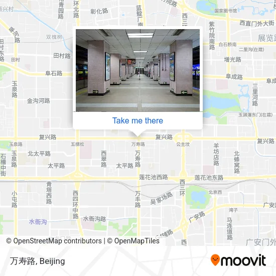 万寿路 map