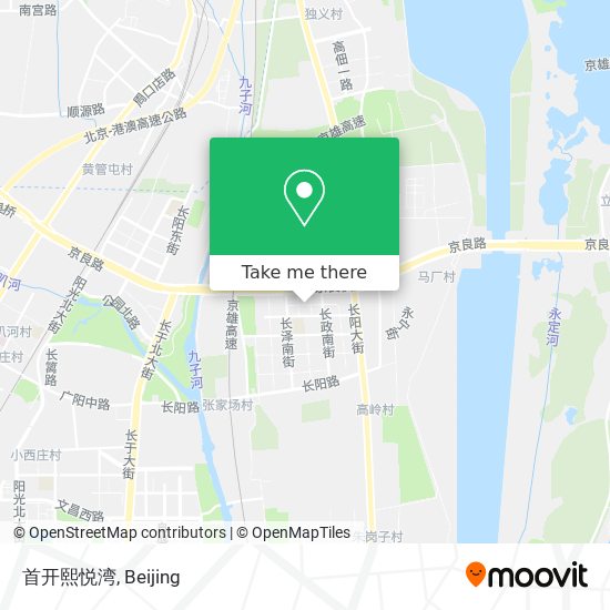 首开熙悦湾 map