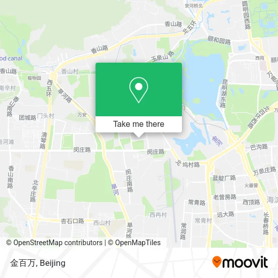金百万 map