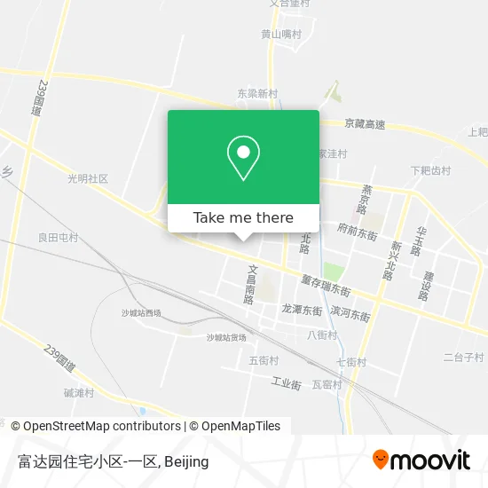 富达园住宅小区-一区 map