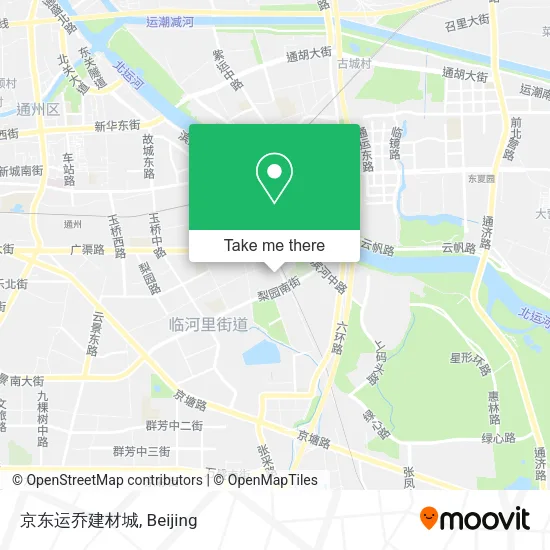 京东运乔建材城 map