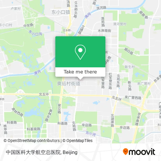 中国医科大学航空总医院 map