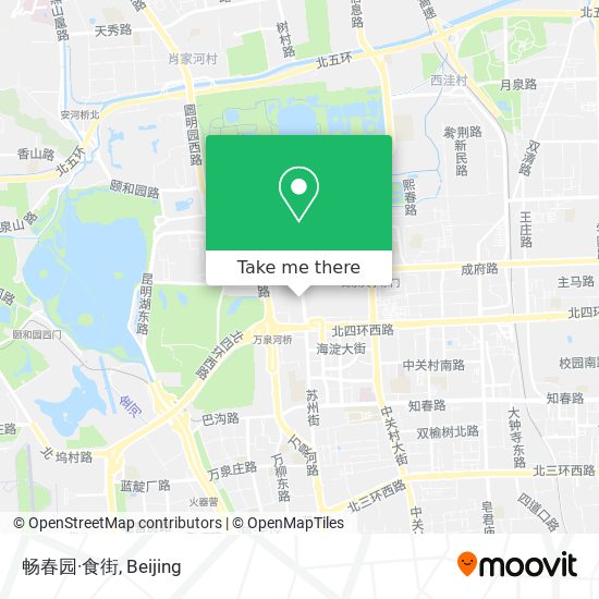 畅春园·食街 map