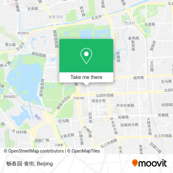 畅春园·食街 map