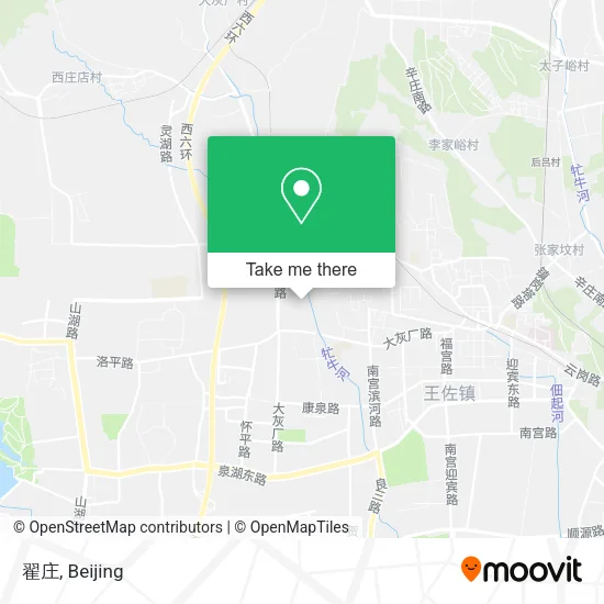 翟庄 map