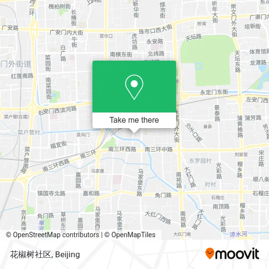 花椒树社区 map