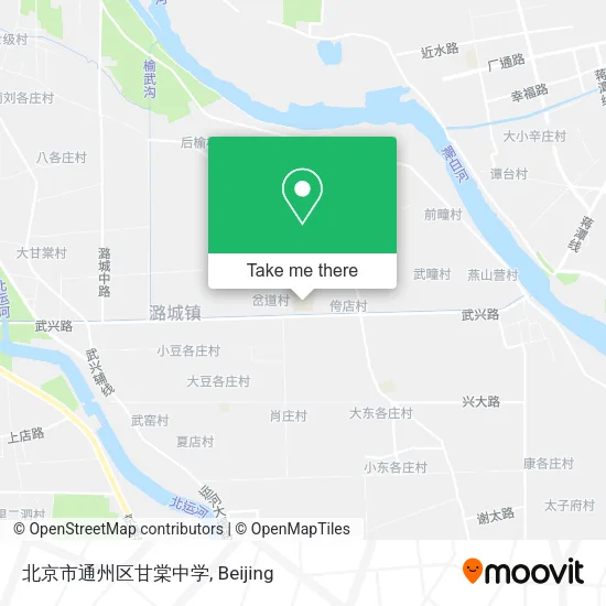 北京市通州区甘棠中学 map
