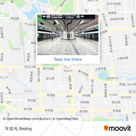 车道沟 map
