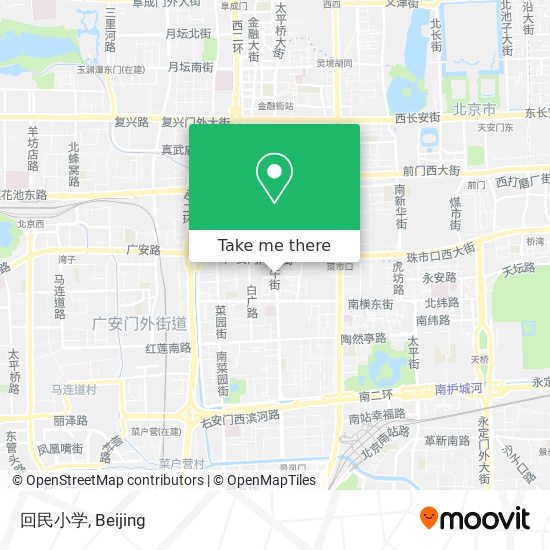 回民小学 map