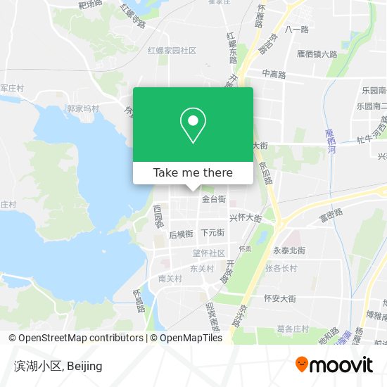 滨湖小区 map
