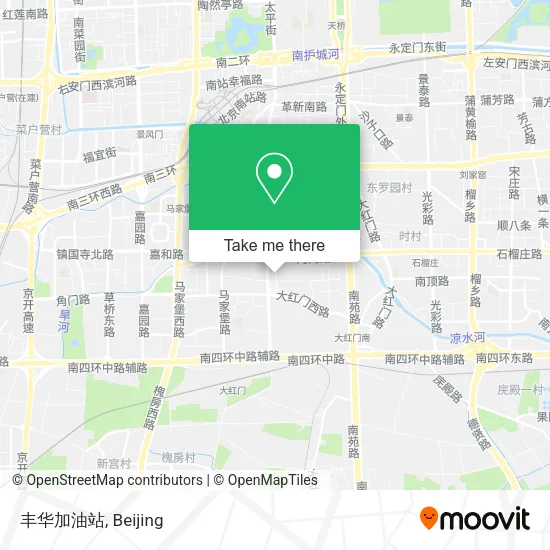 丰华加油站 map