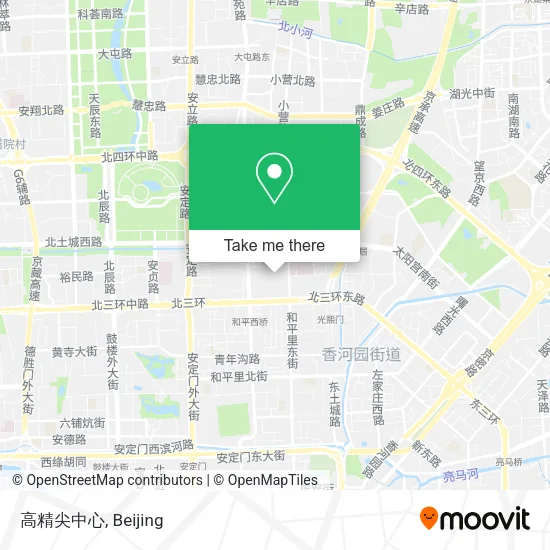 高精尖中心 map