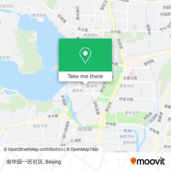 南华园一区社区 map