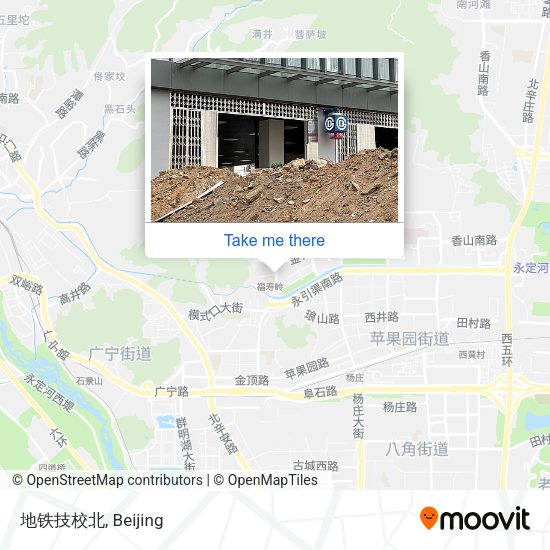 地铁技校北 map
