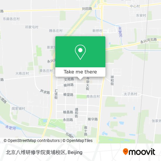 北京八维研修学院黄埔校区 map