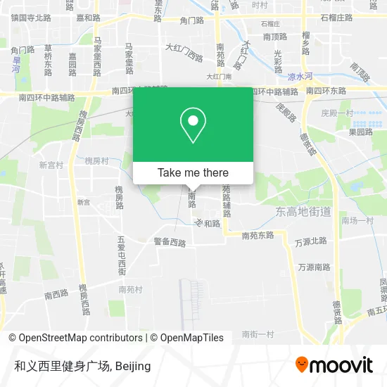 和义西里健身广场 map