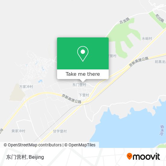东门营村 map