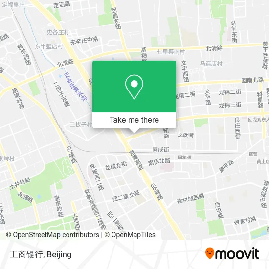 工商银行 map