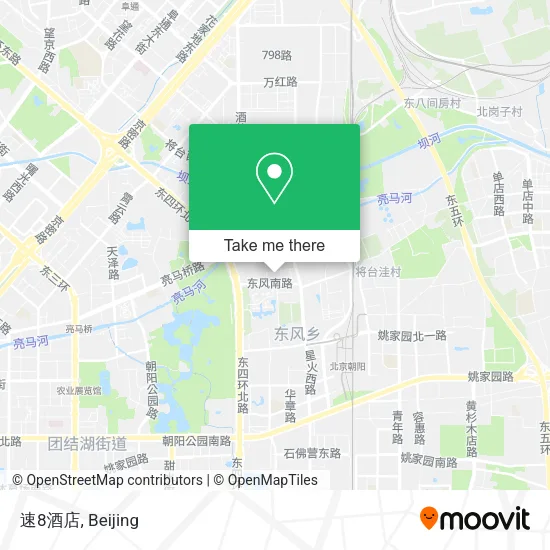 速8酒店 map