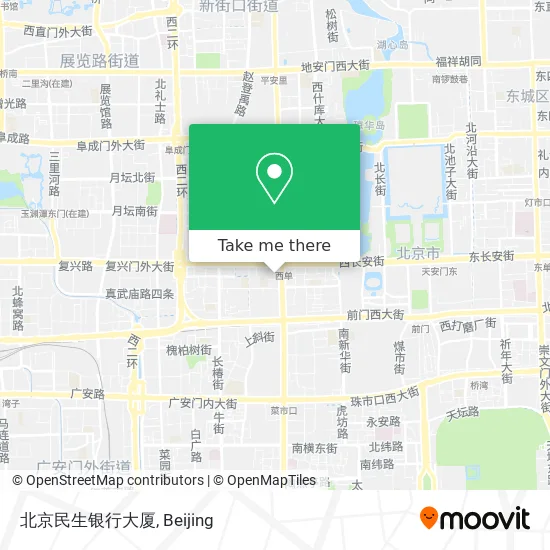 北京民生银行大厦 map